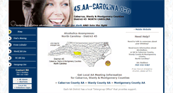Desktop Screenshot of 45.aa-carolina.org