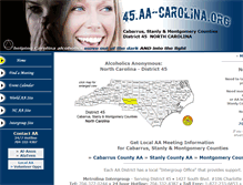 Tablet Screenshot of 45.aa-carolina.org